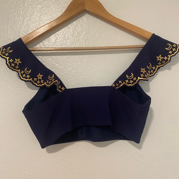 Beach Riot Celestial Ruffled Bikini Top - Picture 2 of 3